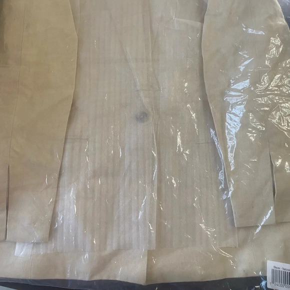 Rachael Wang Oversized‎ oatmeal blazer neutral size Small - Picture 7 of 7